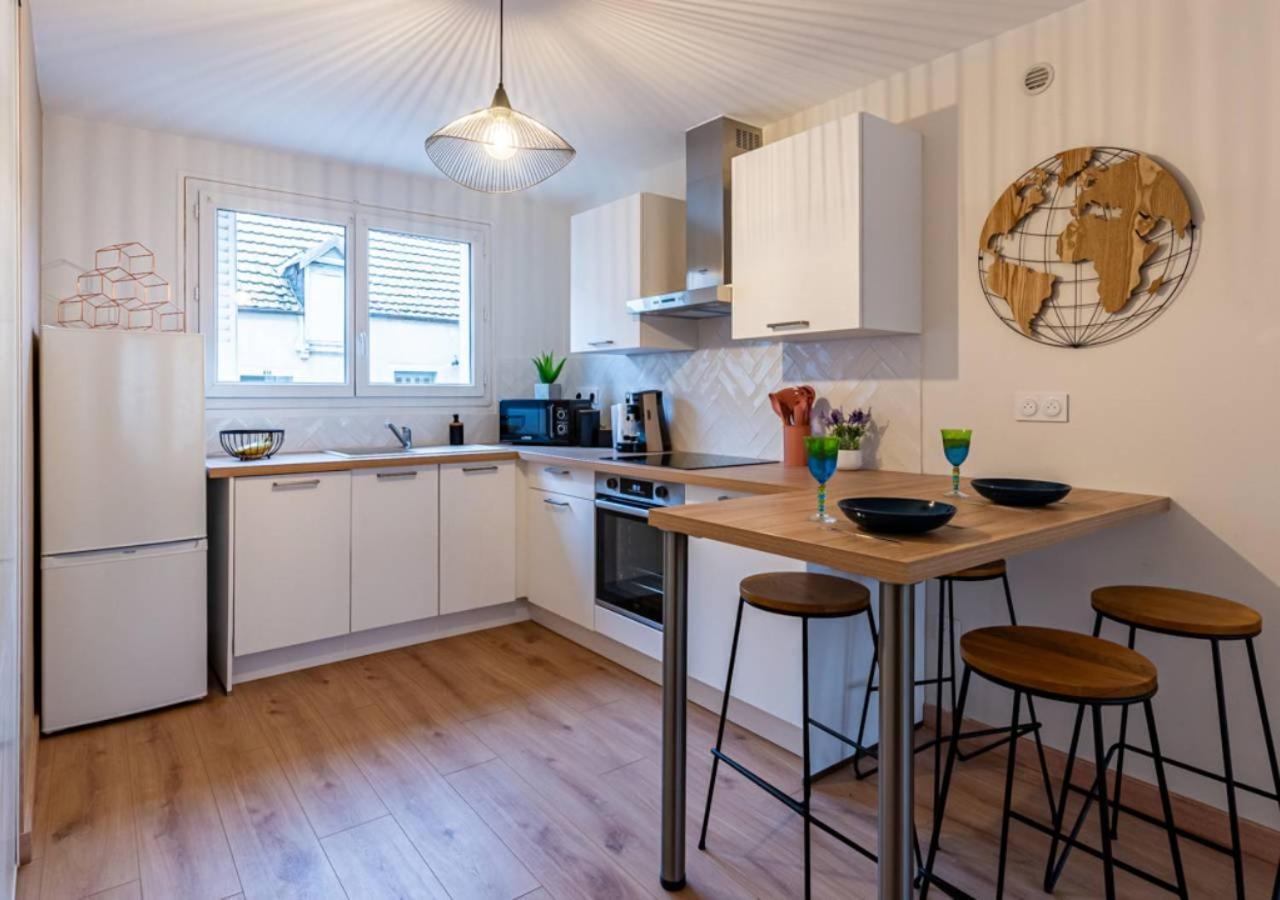 Le Carrousel Avec Parking Prive Apartment Дижон Екстериор снимка